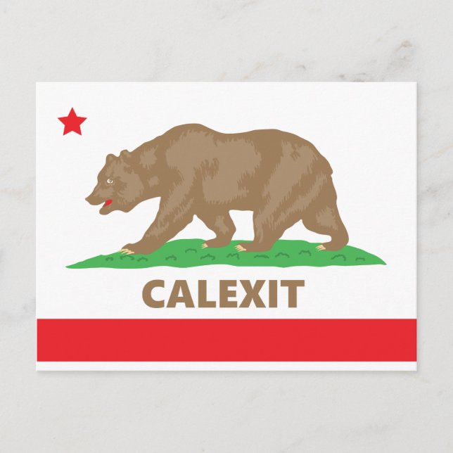 Postal Calexit (Anverso)