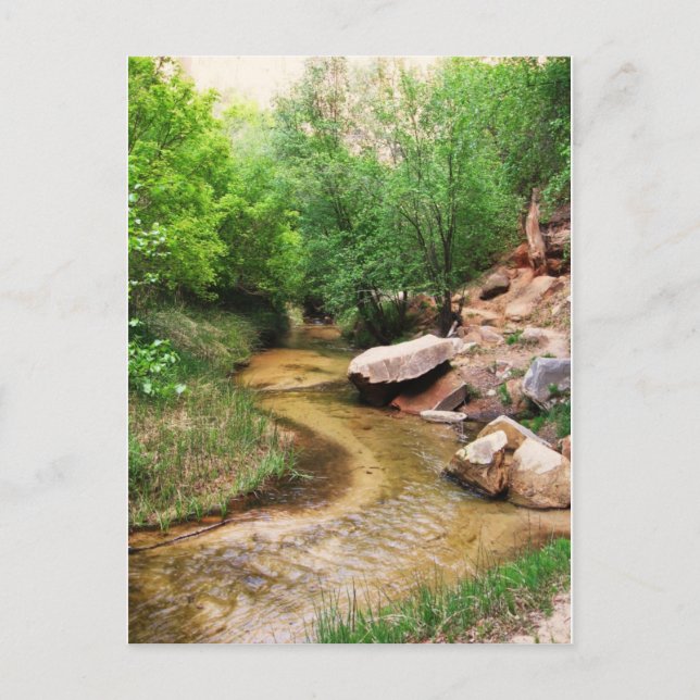 Postal Calf Creek Falls (Anverso)