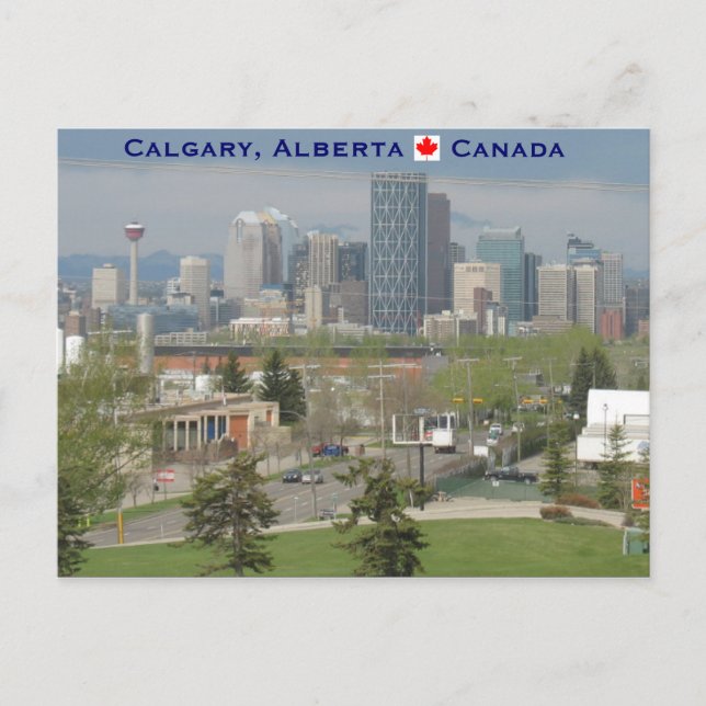 Postal Calgary (Anverso)