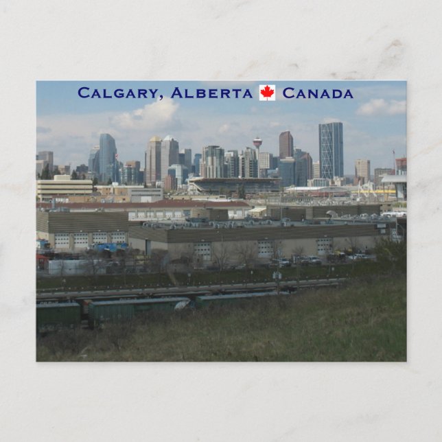 Postal Calgary Alberta (Anverso)