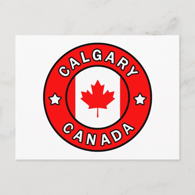 Postal Calgary Canada (Anverso)