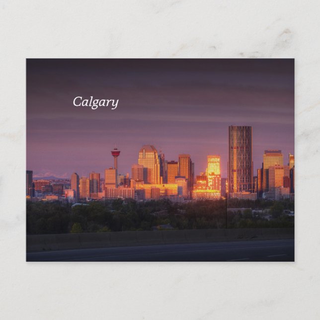 Postal Calgary Dawn (Anverso)