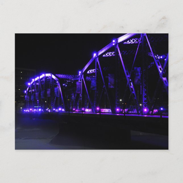 Postal Calgary del puente de reconciliación (Anverso)