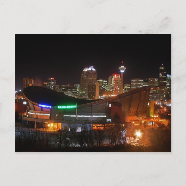 Postal Calgary Saddledome (Anverso)