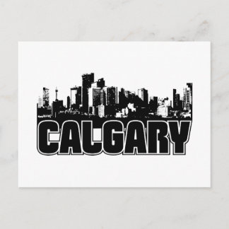 Postal Calgary Skyline