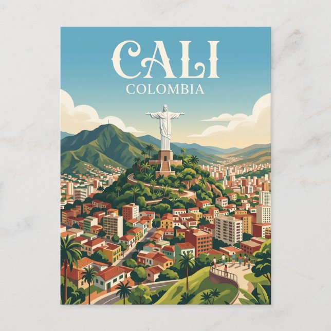 Postal Cali Colombia (Anverso)