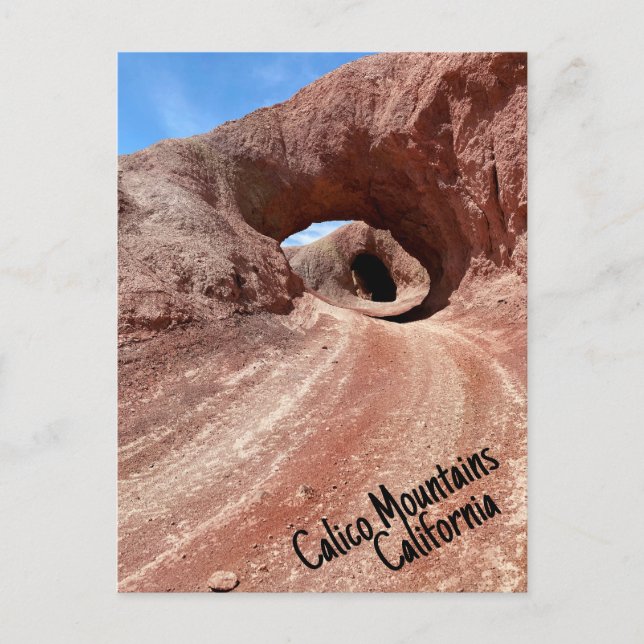 Postal Calico California (Anverso)