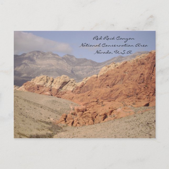 Postal Calico Hills (Anverso)