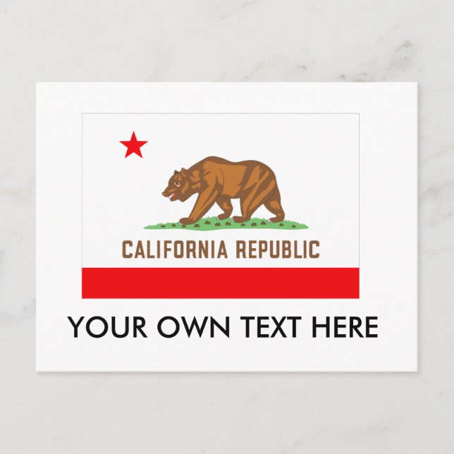 POSTAL CALIFORNIA (Anverso)
