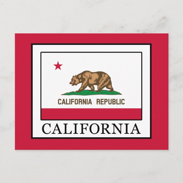 Postal California (Anverso)