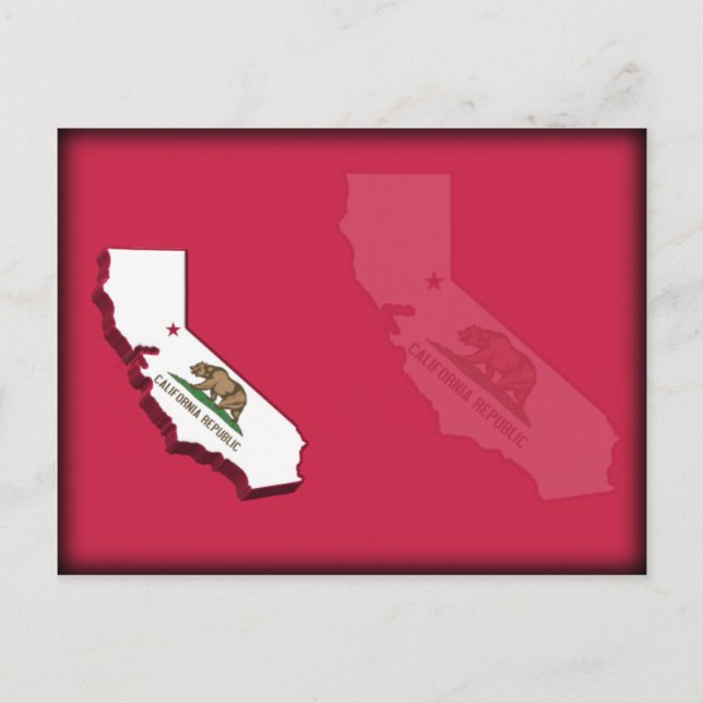 Postal California (Anverso)
