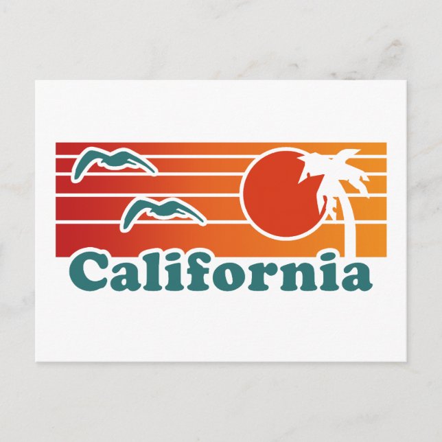 Postal California (Anverso)