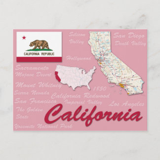 Postal "California"