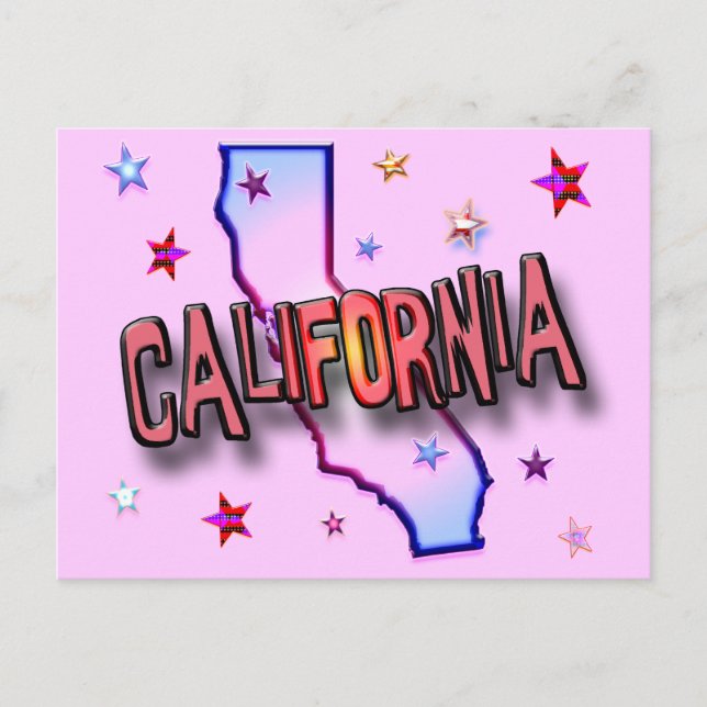 POSTAL CALIFORNIA (Anverso)
