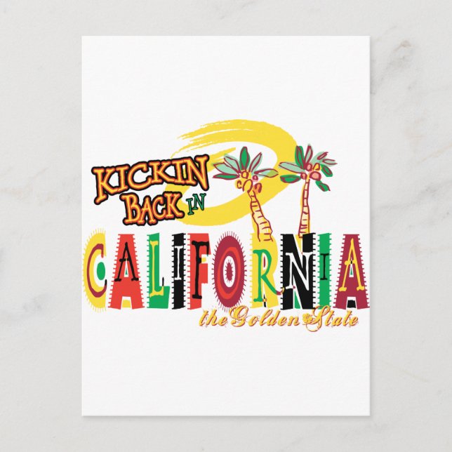 Postal California (Anverso)