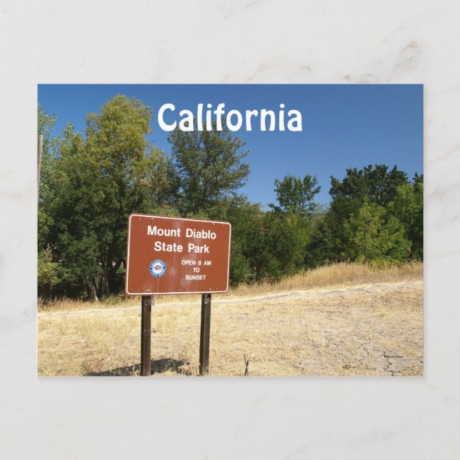 Postal California (Anverso)