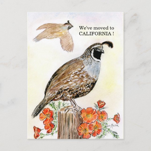 Postal California (Anverso)