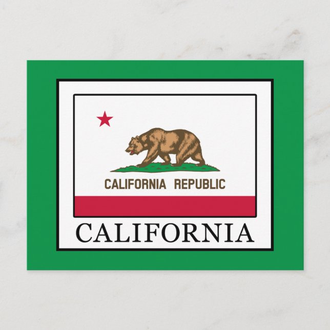 Postal California (Anverso)