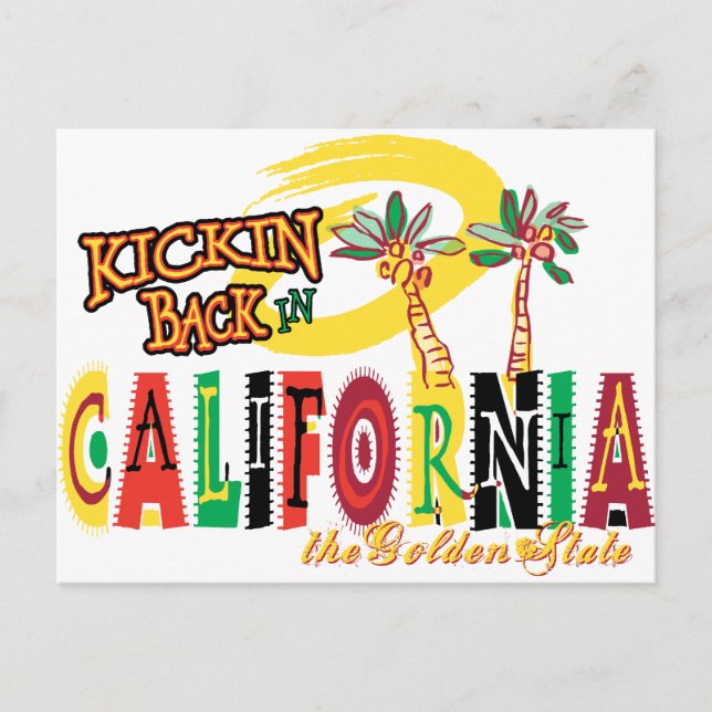 Postal California (Anverso)