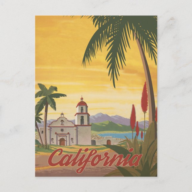 Postal California (Anverso)