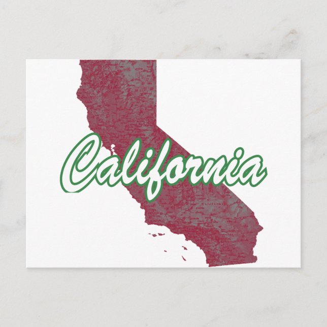 Postal California (Anverso)