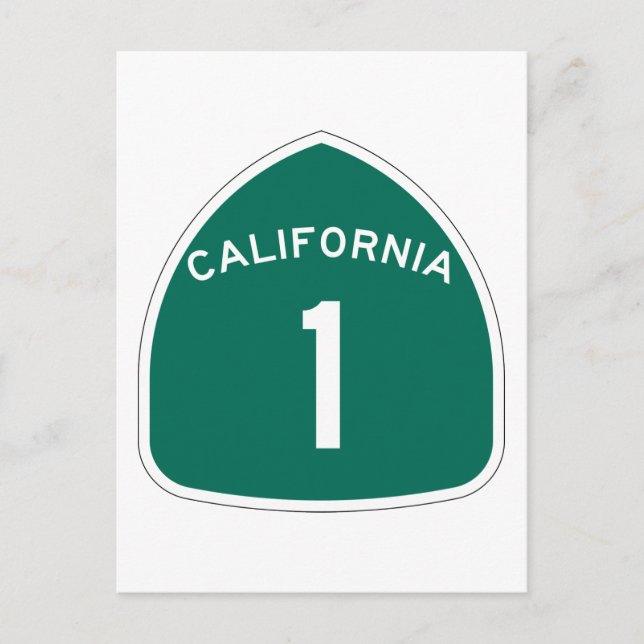 Postal California 1 (Anverso)