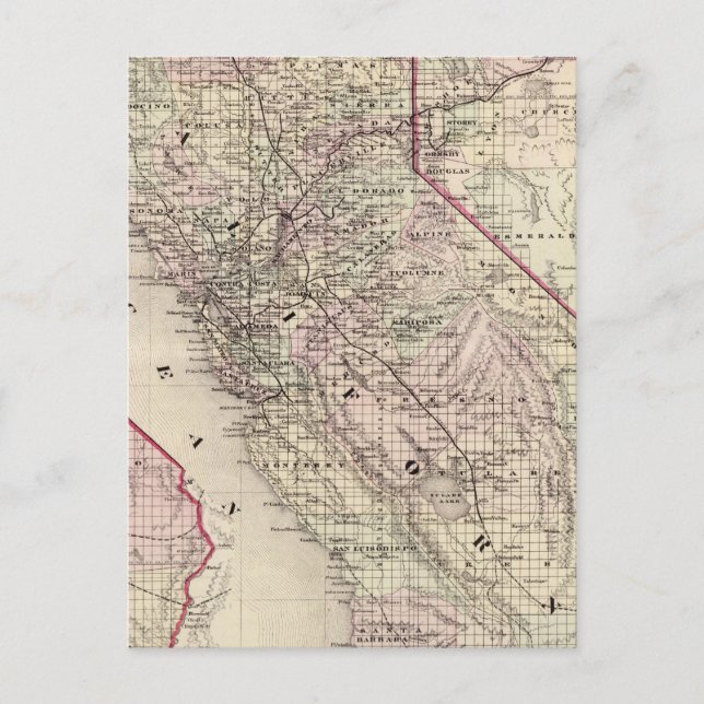 Postal California 7 (Anverso)