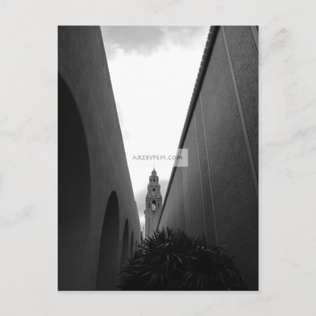 Postal California Bell Tower (Anverso)