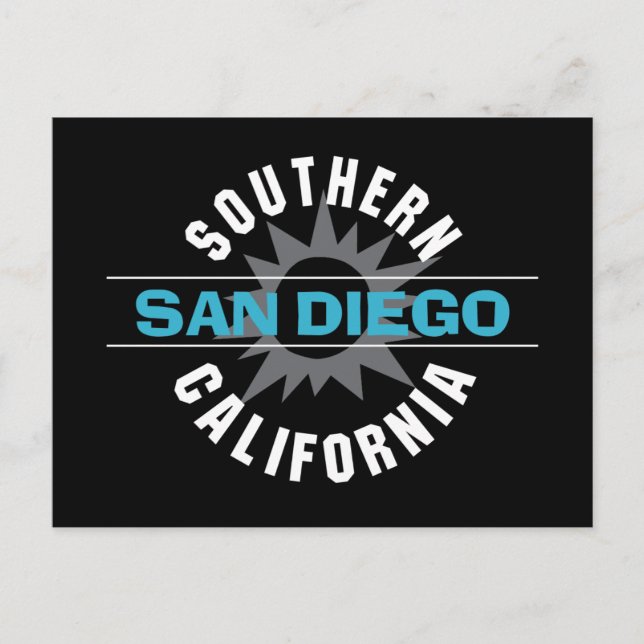 Postal California del Sur - San Diego (Anverso)