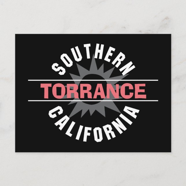 Postal California del Sur - Torrance (Anverso)