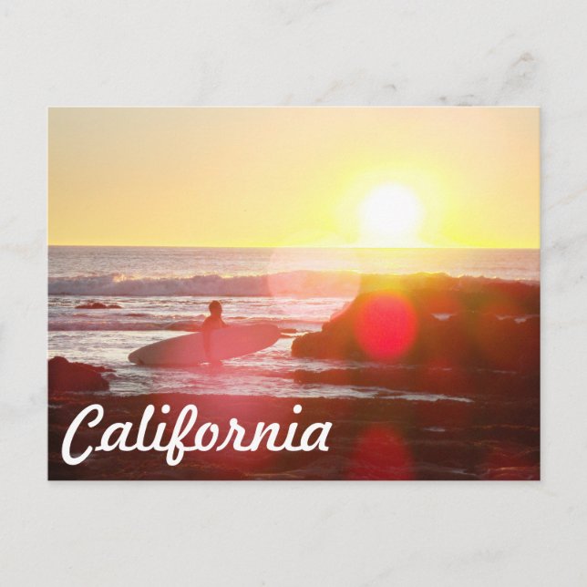 Postal California Dreamin (Anverso)