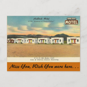 Postal California, Hadlock Motel