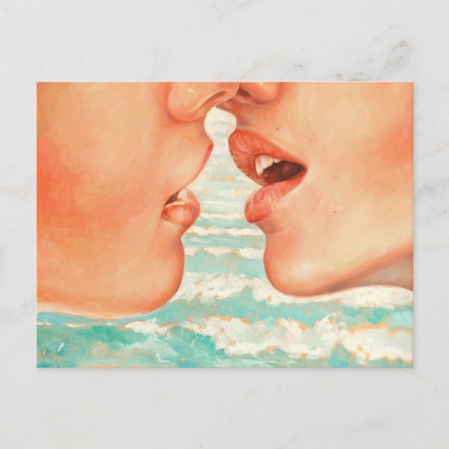 Postal California Kiss (Anverso)