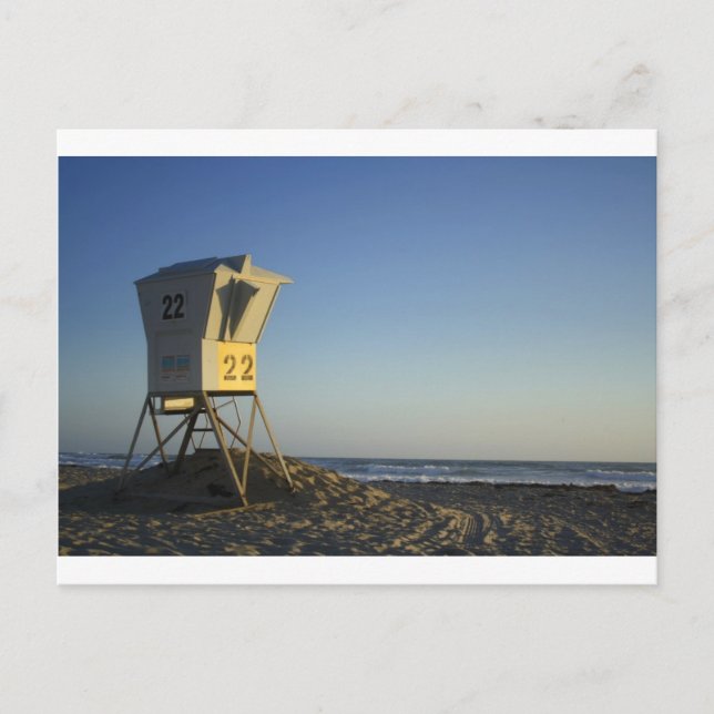 Postal California Lifeguard (Anverso)