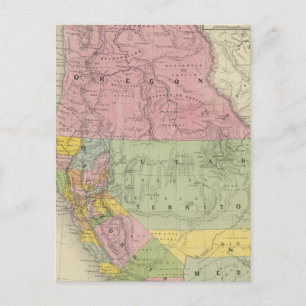 Postal California, Oregón, Utah, Nuevo México 3