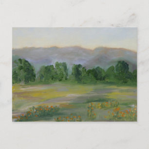 Postal California Poppies