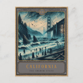 Postal California | Postcarta de arte gótico