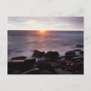 Postal California, San Diego, Sunset Cliffs, Atardecer 2