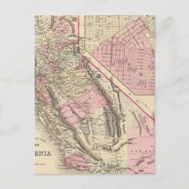 Postal California, San Francisco (Anverso)