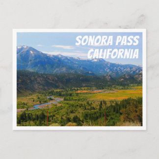 Postal California SR 108 Paso de Sonora