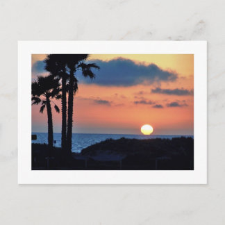 Postal California Sunset en Oxnard Beach... Relájese y di