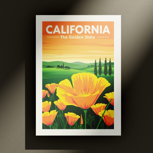 Postal California vintage (Subido por el creador)