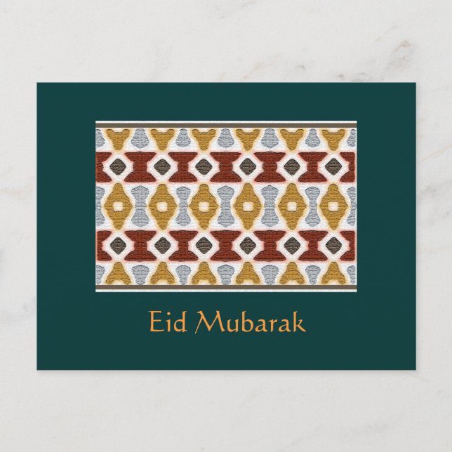 Postal Caligrafía árabe Eid Postcard (Anverso)