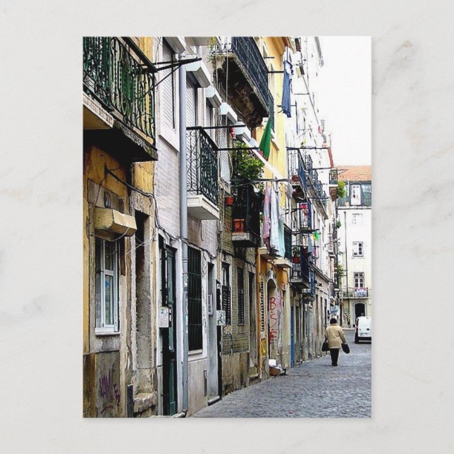 Postal calle (Anverso)