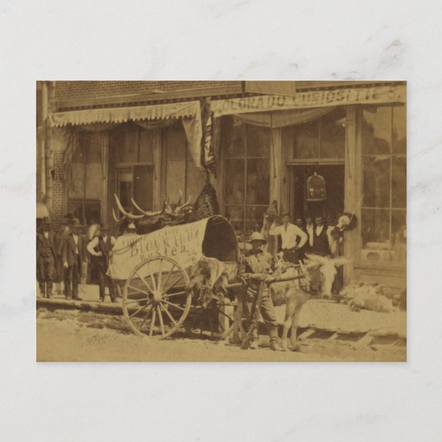 Postal Calle 16, Denver (Anverso)