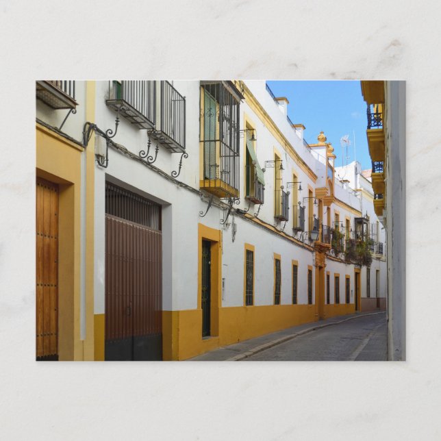 Postal Calle andaluza Córdoba (Anverso)