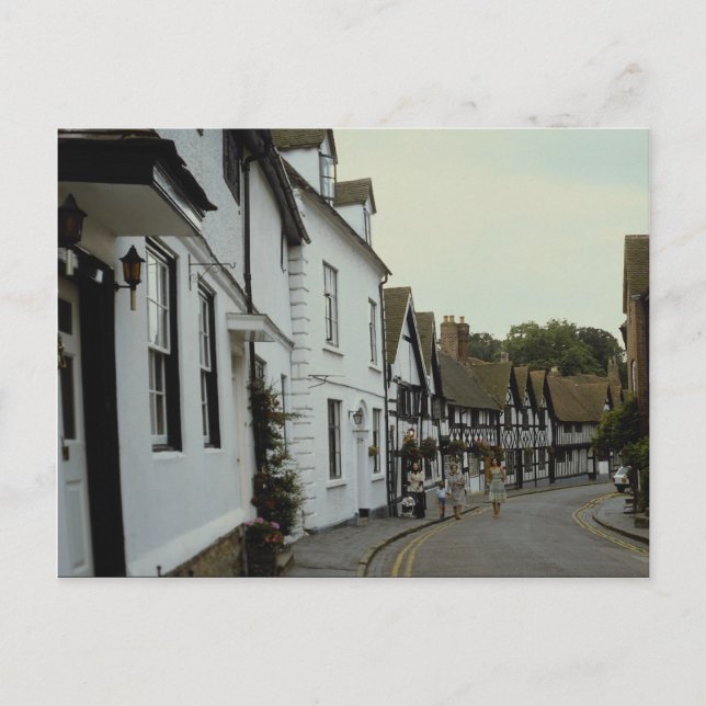 Postal Calle antigua, Warwick, Rhode Island, EE.UU. (Anverso)