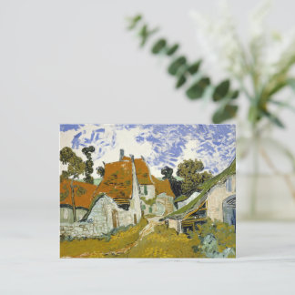 Postal Calle Auvers-sur-Oise Vincent van Gogh
