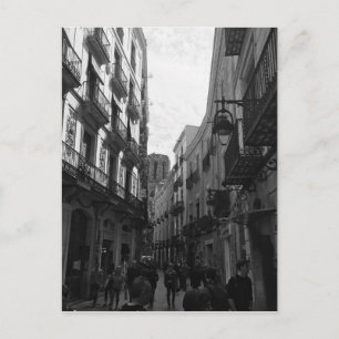Postal Calle Barcelona
