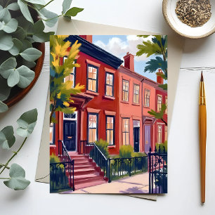 Postal Calle Beacon Boston Massachusetts